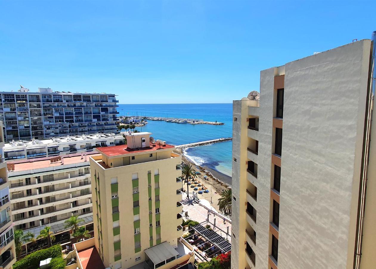 Beachfront Studio Apartment มาร์เบยา ภายนอก รูปภาพ